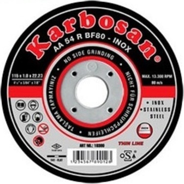 KARBOSAN İNOX KESİCİ 180*1.9*22